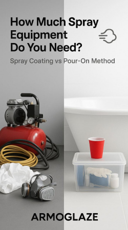 How Much Spray Equipment Do You Need No Frills Bathtub Refinishing